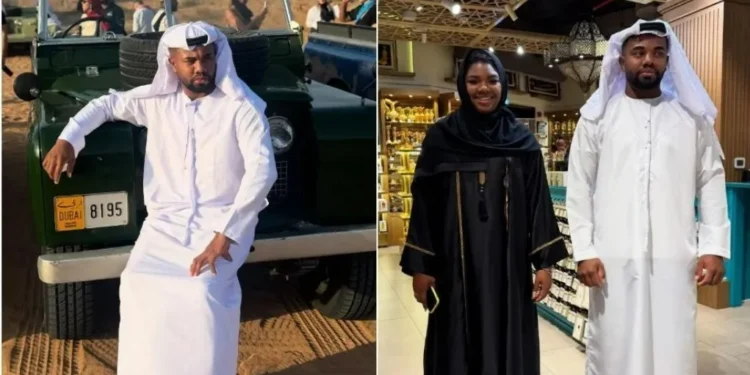 Davi Brito mostra novos registros da viagem a Dubai: “Sonho de infância”