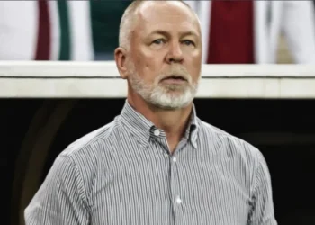 Mano afirmou que confia no Fluminense contra o rebaixamento • Lucas Merçon / Fluminense