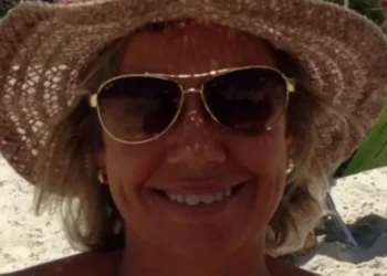 A médica Gisele Mendes de Souza e Mello, oficial da Marinha atingida dentro de um hospital no Rio • Reprodução