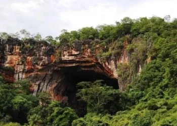 Caverna no Parque Estadual da Terra Ronca, em Goiás • Semad-GO/Divulgação