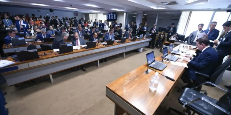 Reunião da Comissão de Assuntos Econômicos no Senado • 21/11/2023 - Edilson Rodrigues/Agência Senado