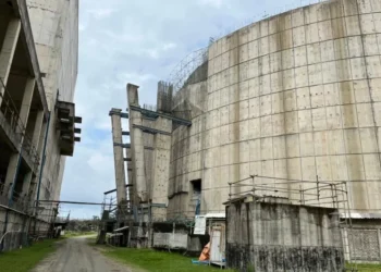 Obra de Angra 3 está paralisada desde 2015 • Thiago Felix