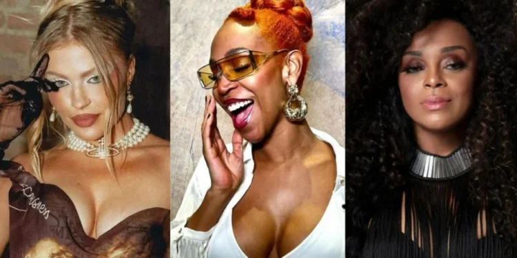 Luísa Sonza, Karol Conká e Paula Lima serão as apresentadoras do WME Awards 2024 • Reprodução/ Instagram