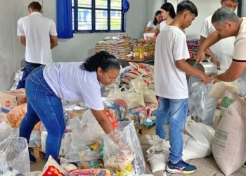 Ação solidária envolve estudantes e comunidade local em Formoso do Araguaia - Foto: Seduc/Governo do Tocantins file_download