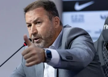 Augusto Melo, presidente do Corinthians • Rodrigo Coca/Agência Corinthians