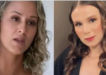 Mãe da criança que queria lugar em voo diz estar sendo ameaçada • Reprodução/Globo | Instagram / Jeniffer Castro