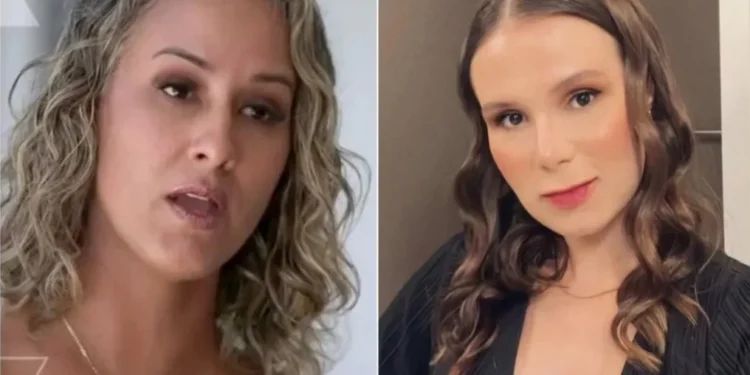 Mãe da criança que queria lugar em voo diz estar sendo ameaçada • Reprodução/Globo | Instagram / Jeniffer Castro