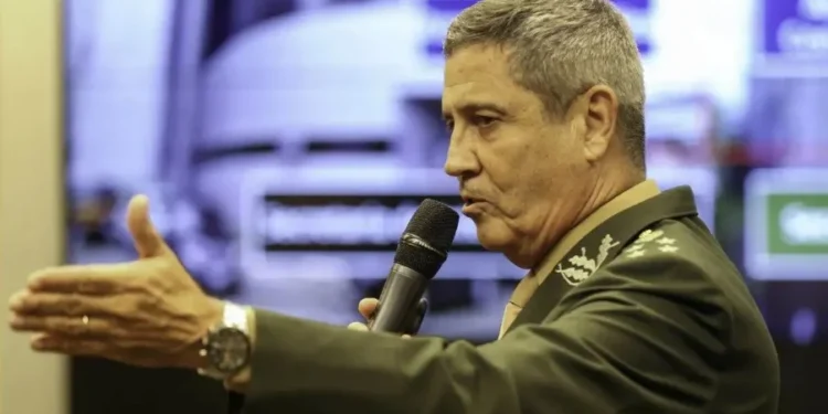 O ex-ministro-chefe da Casa Civil, general Walter Souza Braga Netto • Fabio Rodrigues Pozzebom/Agência Brasil