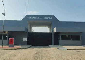 Fachada do Conjunto Penal de Eunápolis, no Sul da Bahia • SEAP-BA/Divulgação