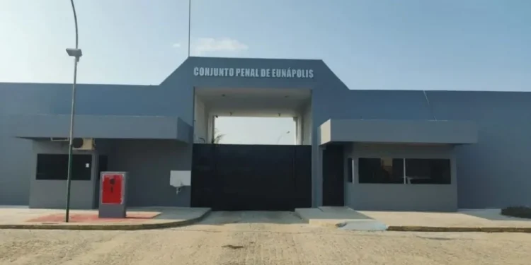 Fachada do Conjunto Penal de Eunápolis, no Sul da Bahia • SEAP-BA/Divulgação
