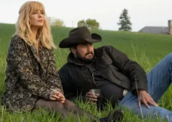 Kelly Reilly e Cole Hauser em "Yellowstone" • Everett Collection/Paramount