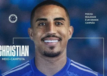 Christian é anunciado como reforço do Cruzeiro • Foto: Divulgação/ @Cruzeiro