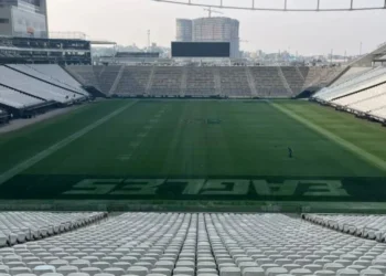 Corinthians quer Neo Química Arena em "perfeitas condições" para o jogo decisivo contra o Juventude, que acontece quarta-feira (11) • Foto: Agência Corinthians