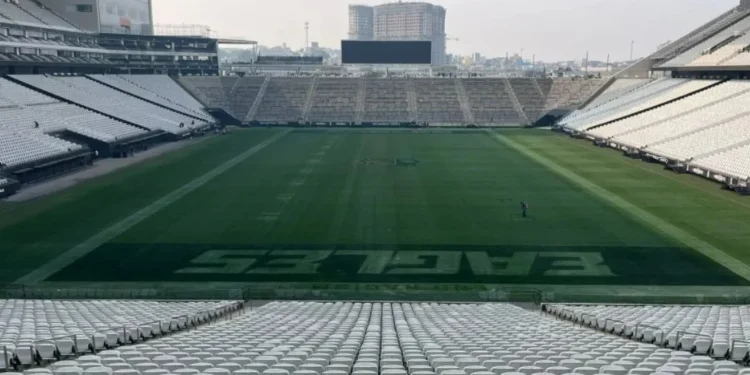Corinthians quer Neo Química Arena em "perfeitas condições" para o jogo decisivo contra o Juventude, que acontece quarta-feira (11) • Foto: Agência Corinthians
