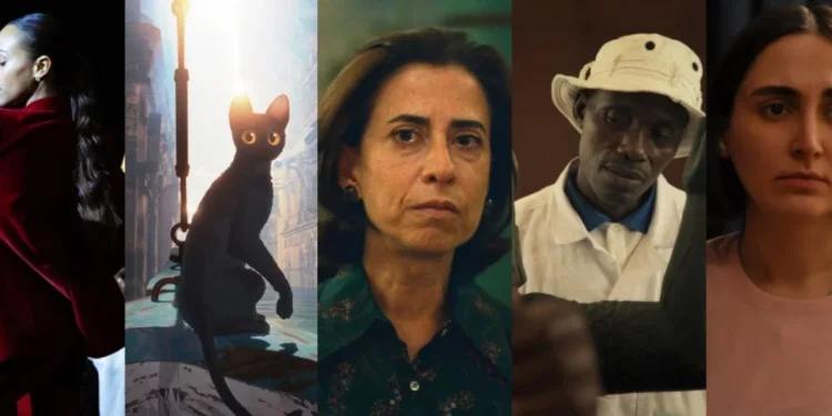 "Ainda Estou Aqui" tem concorrentes da França, Senegal e mais • Reprodução/Montagem