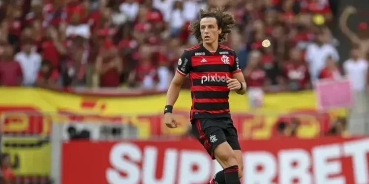David Luiz tem contrato com o Flamengo até dezembro de 2024 • Marcelo Cortes / Flamengo
