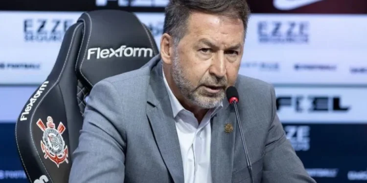 Augusto Melo faz balanço de primeiro ano como presidente do Corinthians