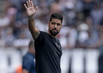 António Oliveira estreou pelo Corinthians com vitória contra Portuguesa • Rodrigo Coca/Agência Corinthians