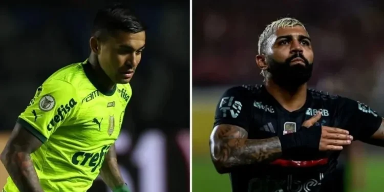 Dudu e Gabigol devem defender o Cruzeiro na próxima temporada • Cesar Greco/Palmeiras e Marcelo Cortes/Flamengo
