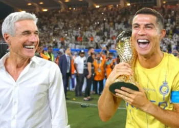 Cristiano Ronaldo e Luís Castro • Al Nassr / X