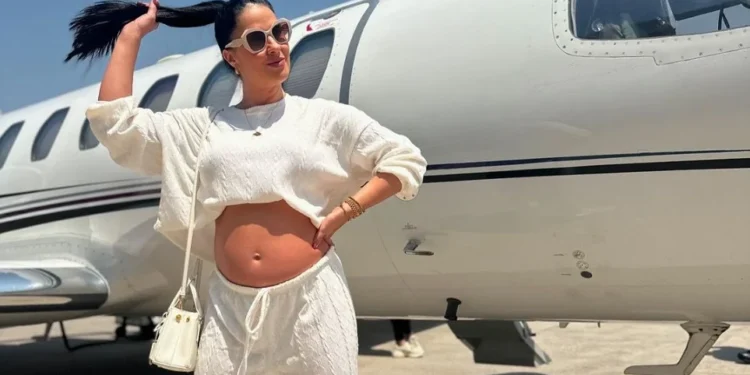 Graciele Lacerda compartilha ensaio dos últimos dias de gravidez; veja