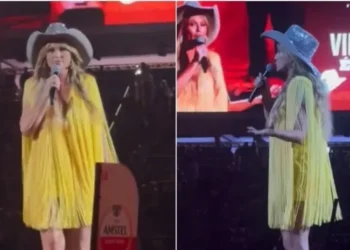 Lívia Andrade é vaiada durante Villa Mix • Reprodução / Twitter