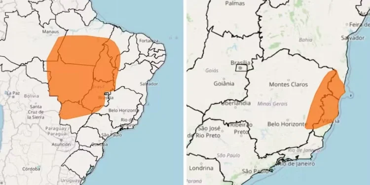 Natal 2024: chuva forte liga alerta para possíveis transtornos no Brasil
