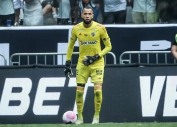 Everson em campo pelo Atlético-MG • Pedro Souza/Atlético-MG