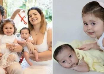 Viih Tube e Eliezer postam ensaio natalino com filhos • Instagram / Viih Tube