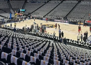 Ball Arena , em Colorado, nos Estados Unidos • Reprodução/Instagram Ball Arena