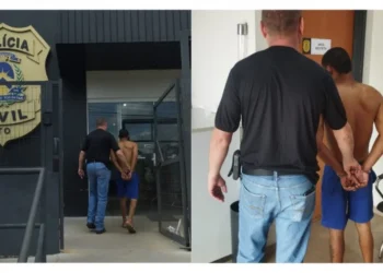 O homem preso foi conduzido até a 9ª Central de Atendimento da Polícia Civil de Paraíso - Foto: Divulgação PCTO file_download