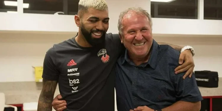 Zico critica Flamengo por perder Gabigol e revela presente do atacante
