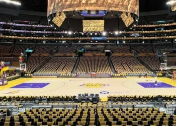 Crypto.com Arena, em Los Angeles • Reprodução/Instagram Crypto.com Arena