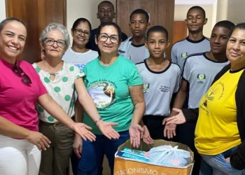 Os estudantes líderes foram protagonistas desde a organização até a execução - Foto: Divulgação Seduc/Governo do Tocantins file_download