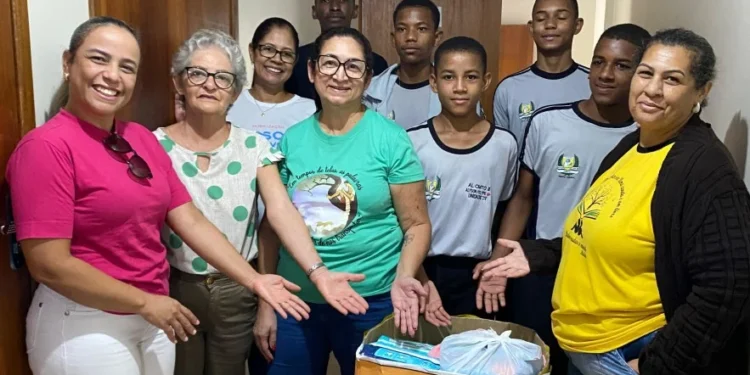 Unidades escolares mobilizam estudantes em ação solidária