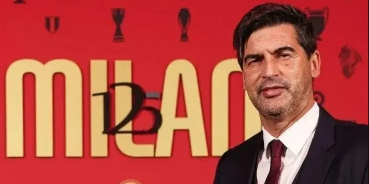 Milan confirma demissão do técnico Paulo Fonseca
