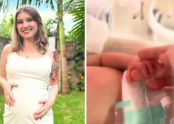 Isabel Veloso deu à luz ao seu primeiro filho neste domingo (29) • Instagram/Isabel Veloso