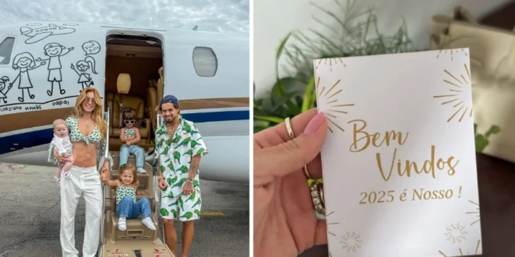 Virginia mostra detalhes da fazenda de Leonardo, onde passará o Réveillon