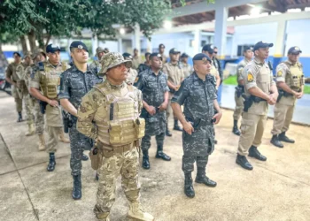 Ações da Cidade Blindada tiveram início nesta terça-feira, 7, em Palmas e região. Créditos: Ascom 1° BPM