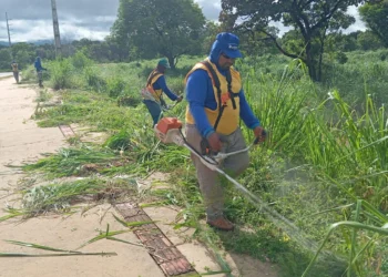 Prefeitura continua com trabalhos de limpeza pela Capital