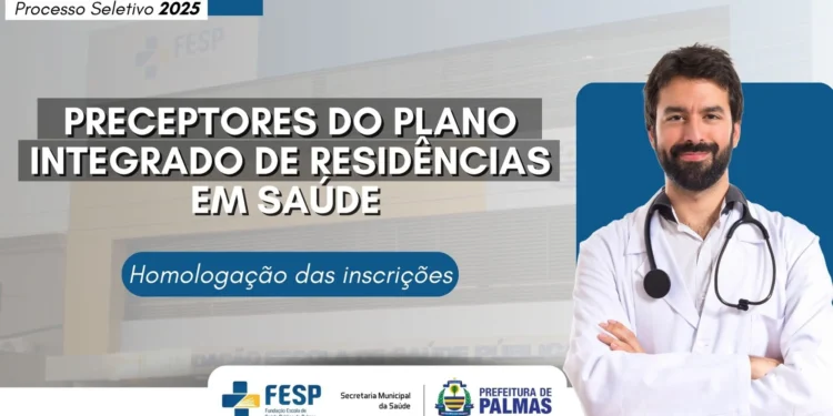 Homologadas inscrições para o processo seletivo de preceptores de residências em saúde