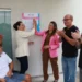 Prefeita Cinthia Ribeiro comemora conquista ao lado da secretária da Saúde, Anna Crystina Mota