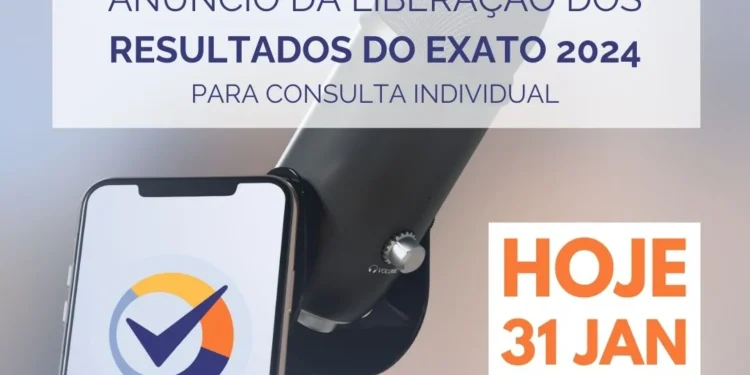 Anúncio da divulgação dos resultados da primeira edição do Exato acontece nesta sexta-feira, em live