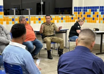 Diretor explicou sobre o papel do Conselho Comunitário - Divulgação SSP/TO