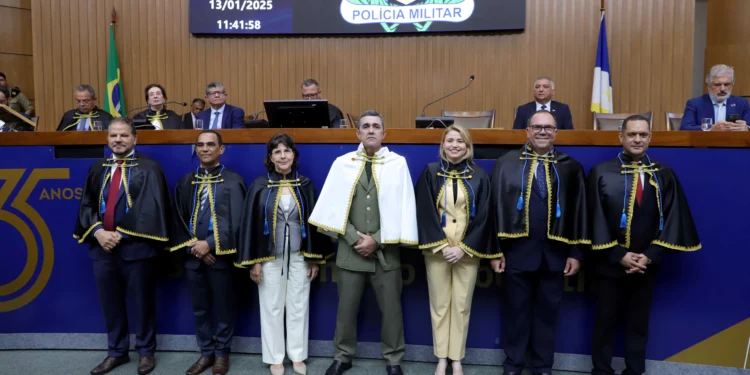 Governador Wanderlei Barbosa e secretários estaduais são homenageados pela PMTO com título de Doutor Honoris Causa