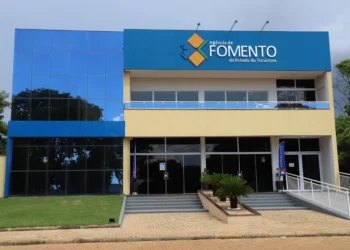 Fachada da nova sede da Agência de Fomento - 802 Sul (Foto: Ademir dos Anjos/Governo do Tocantins)