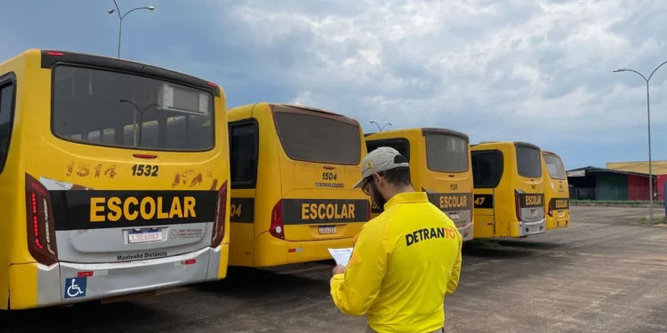 Vistoria Escolar: Detran/TO inicia trabalho de Inspeção dos transportes escolares do primeiro semestre de 2025