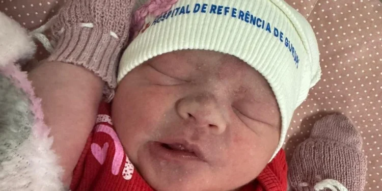 Primeiro bebê tocantinense de 2025 nasceu no Hospital Regional de Gurupi