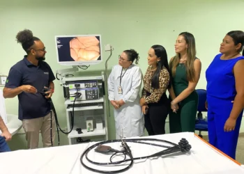 O novo aparelho permite examinar o paciente com resultados mais eficazes. Foto: Divulgação SES-TO