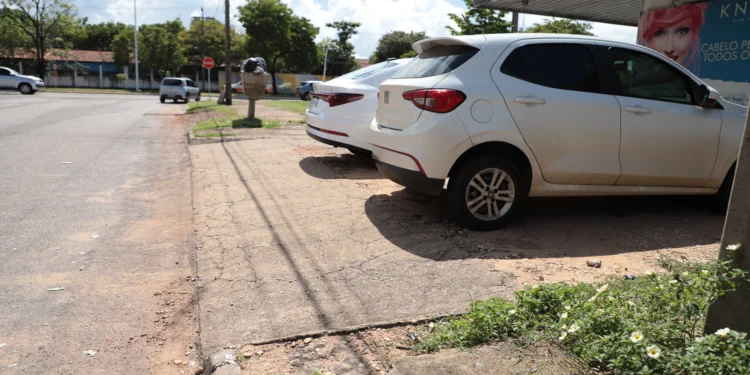 As vagas criadas em recuos comerciais ainda são consideradas públicas - Félix Carneiro/Governo do Tocantins